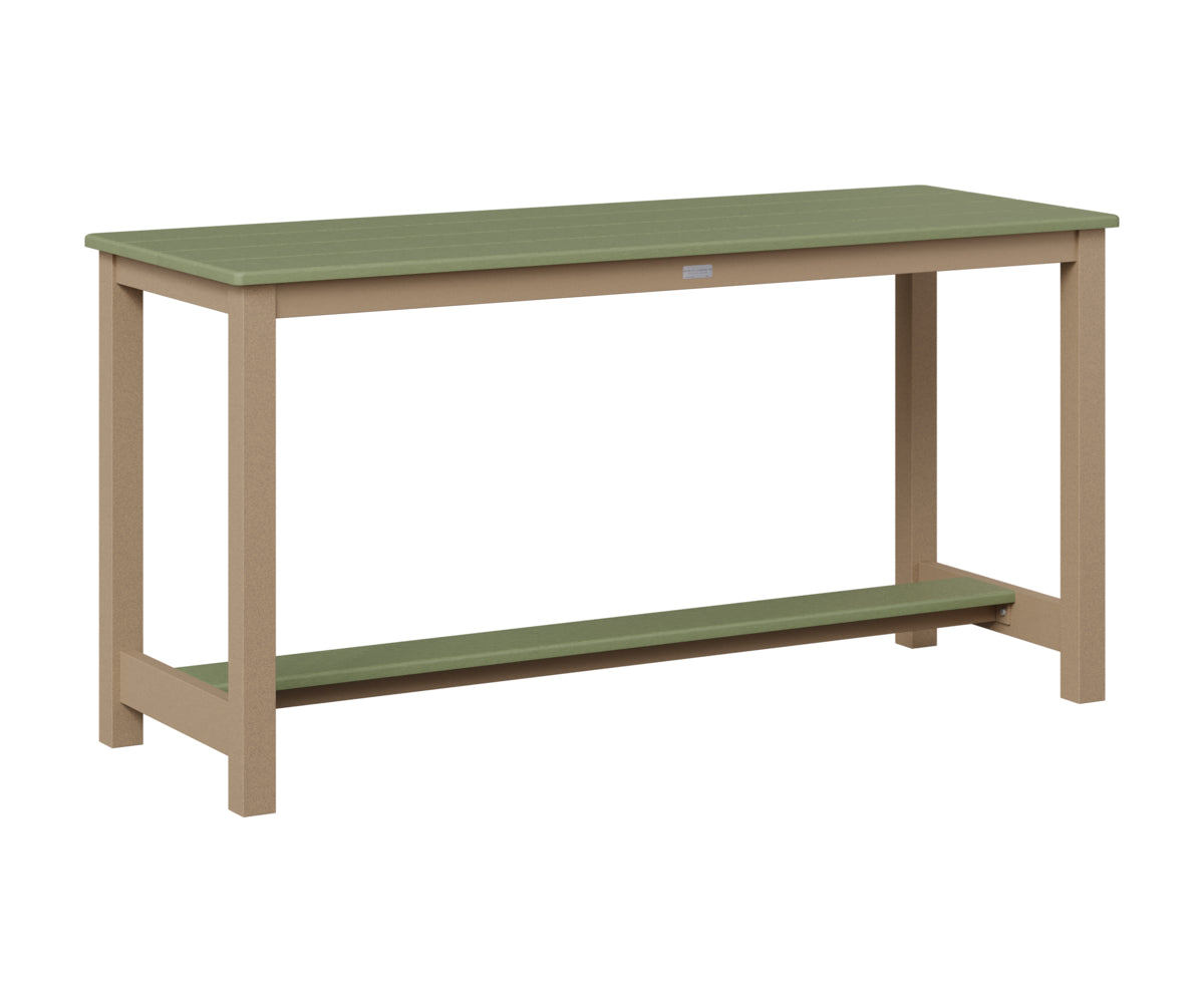 Balcony Table Aluminum Base Dining Height