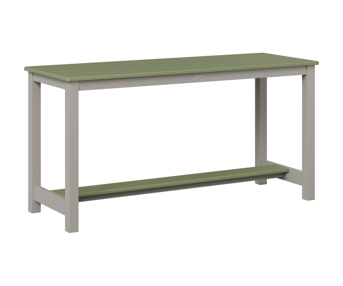 Balcony Table Aluminum Base Dining Height