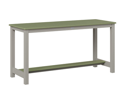 Balcony Table Aluminum Base Dining Height