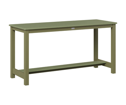 Balcony Table Aluminum Base Dining Height