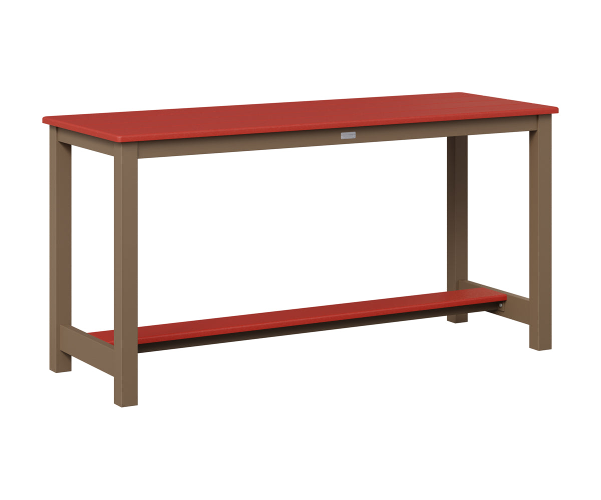 Balcony Table Aluminum Base Dining Height