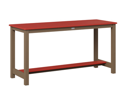 Balcony Table Aluminum Base Dining Height
