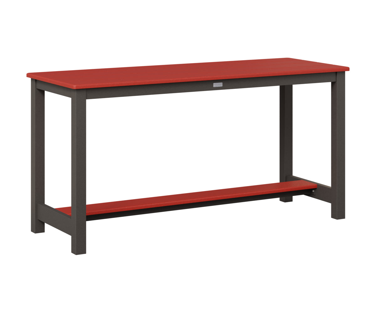 Balcony Table Aluminum Base Dining Height
