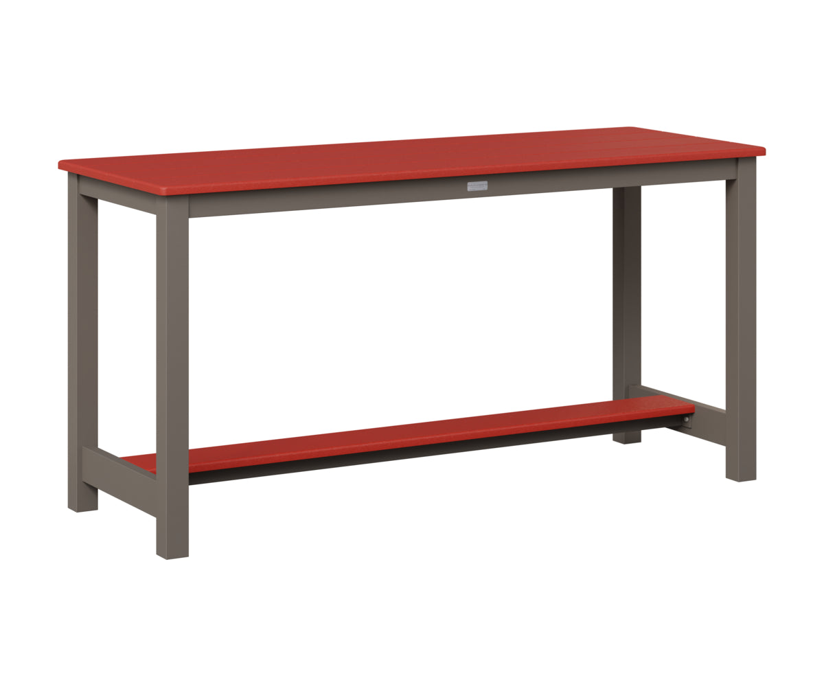Balcony Table Aluminum Base Dining Height