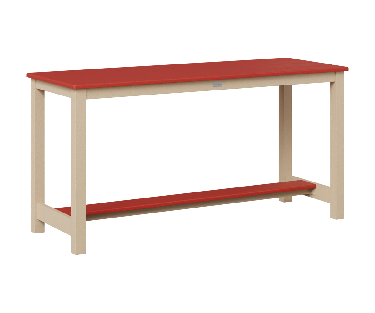 Balcony Table Aluminum Base Dining Height