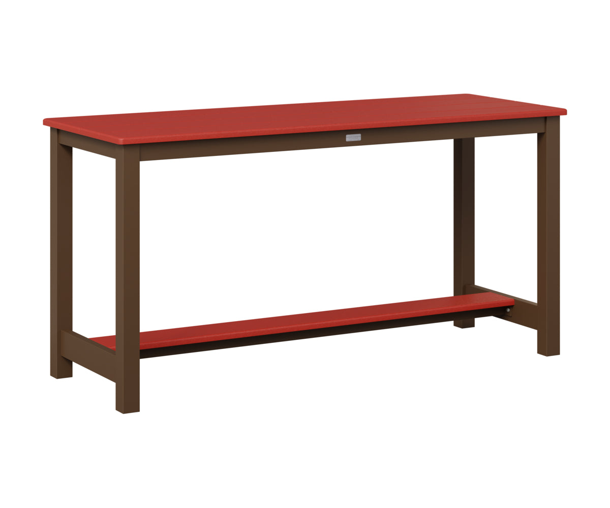 Balcony Table Aluminum Base Dining Height