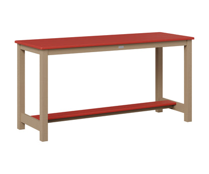 Balcony Table Aluminum Base Dining Height