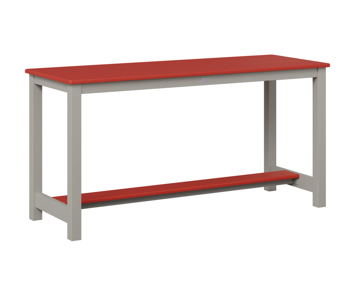 Balcony Table Aluminum Base Dining Height