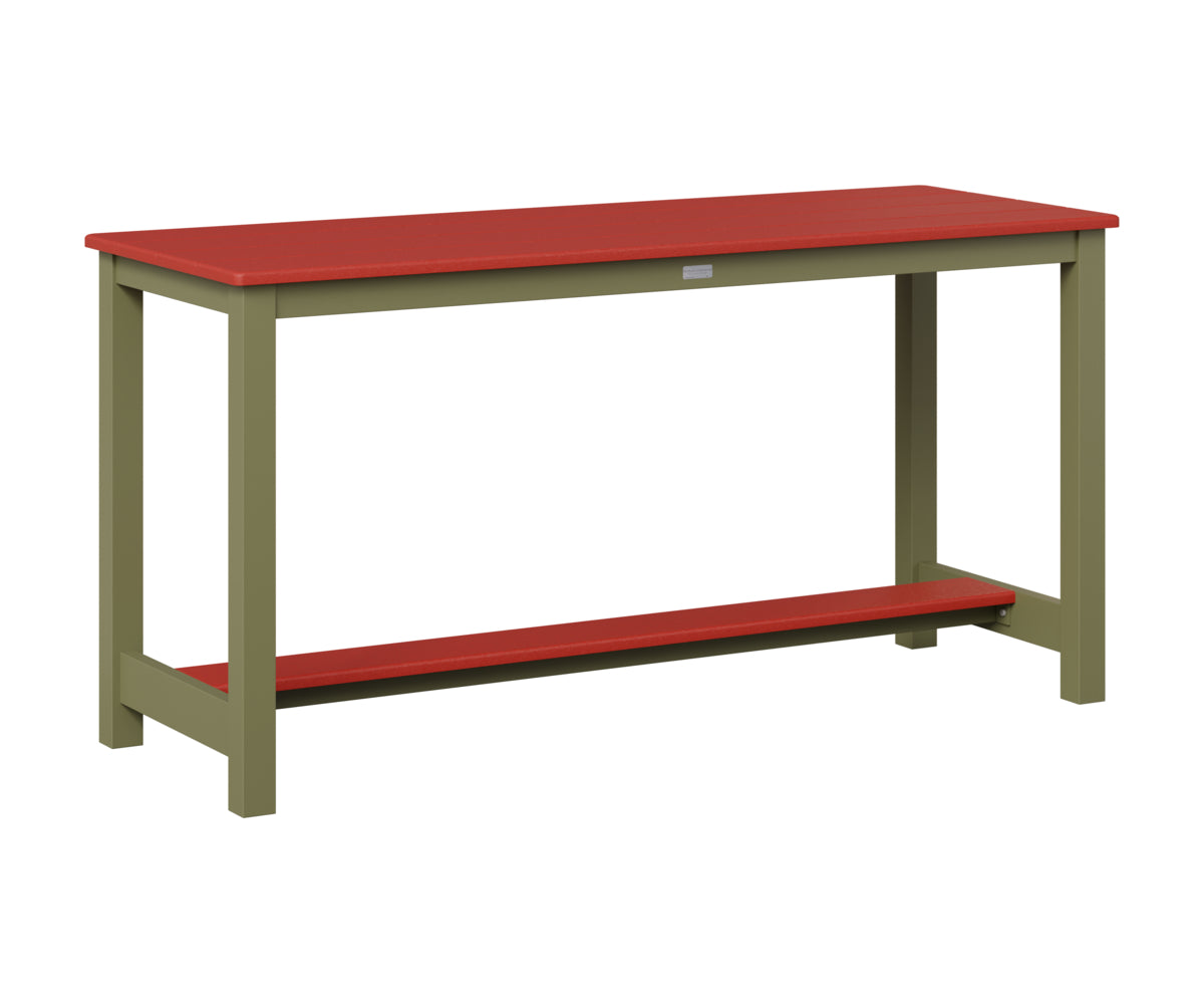 Balcony Table Aluminum Base Dining Height