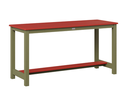 Balcony Table Aluminum Base Dining Height