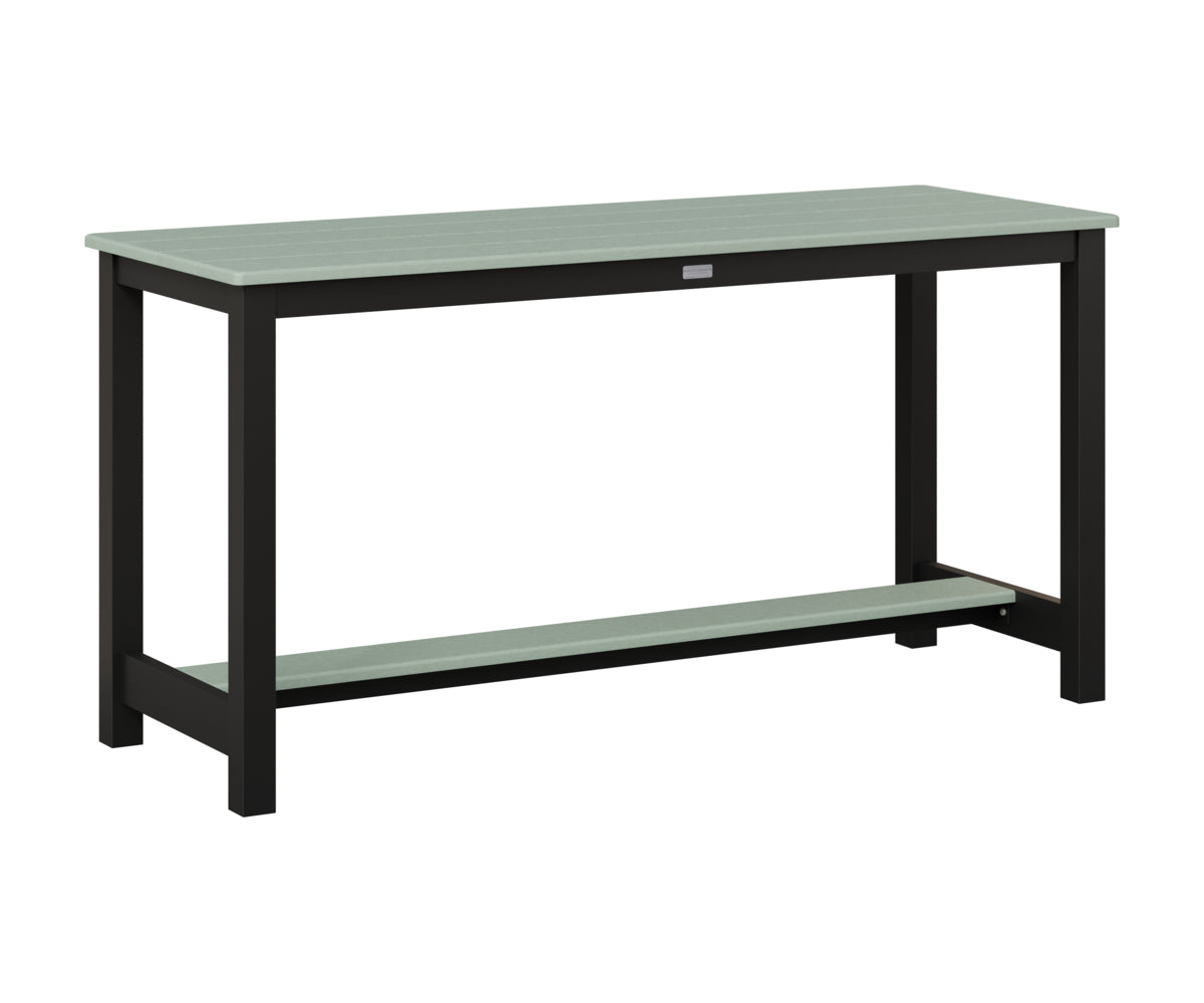 Balcony Table Aluminum Base Dining Height
