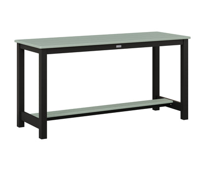 Balcony Table Aluminum Base Dining Height
