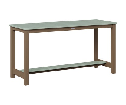 Balcony Table Aluminum Base Dining Height