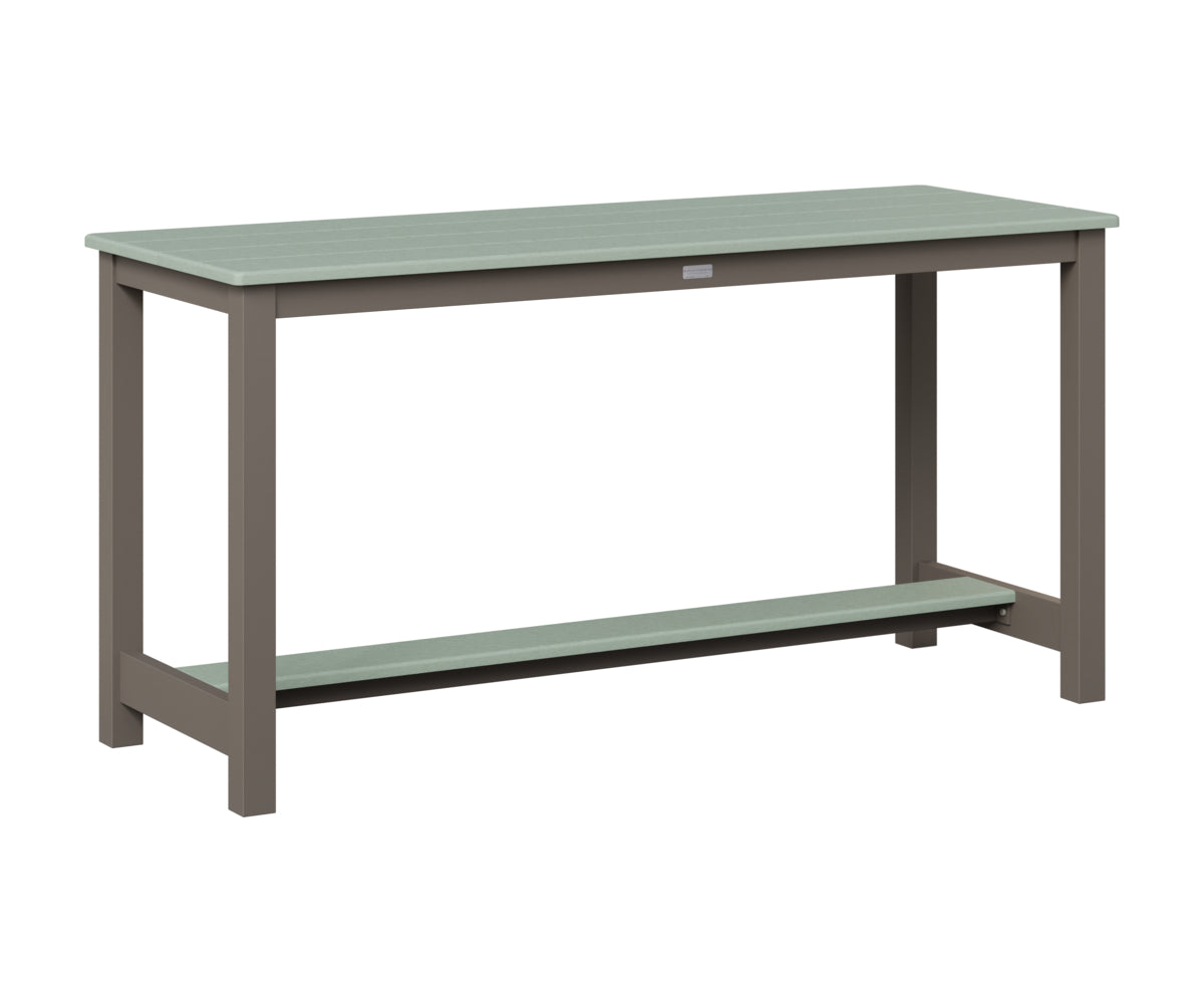 Balcony Table Aluminum Base Dining Height