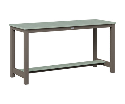 Balcony Table Aluminum Base Dining Height