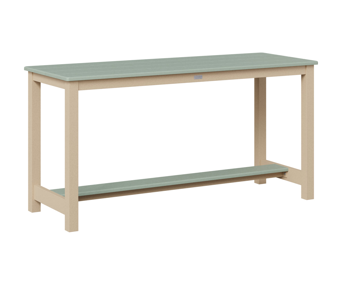 Balcony Table Aluminum Base Dining Height