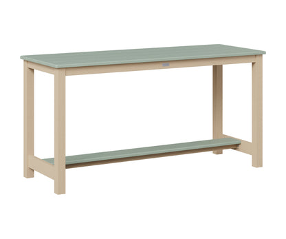 Balcony Table Aluminum Base Dining Height