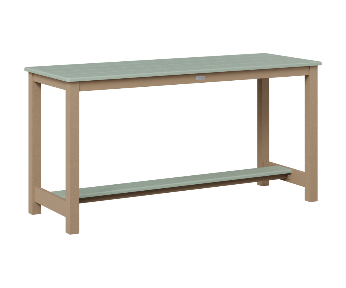Balcony Table Aluminum Base Dining Height
