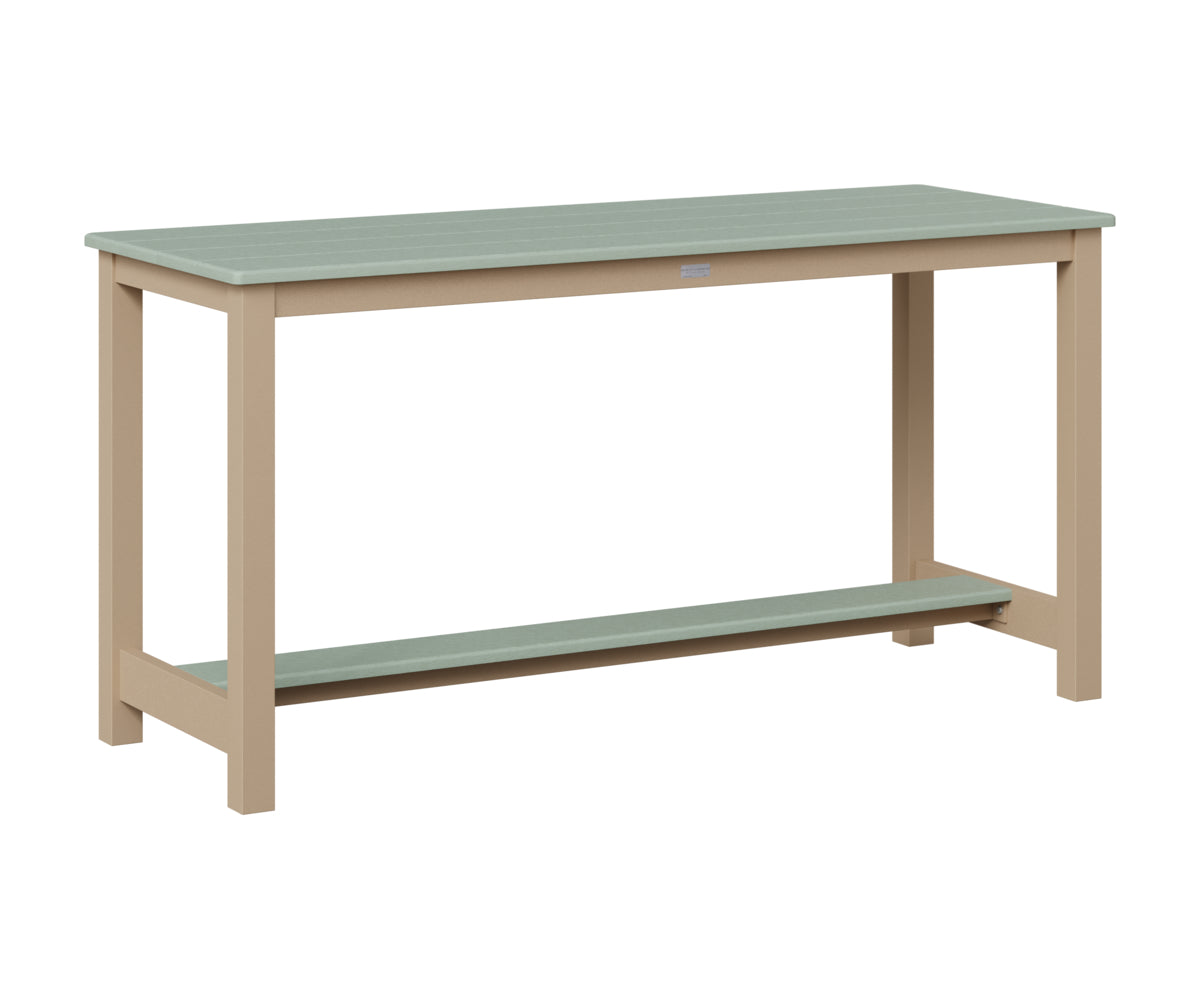 Balcony Table Aluminum Base Dining Height