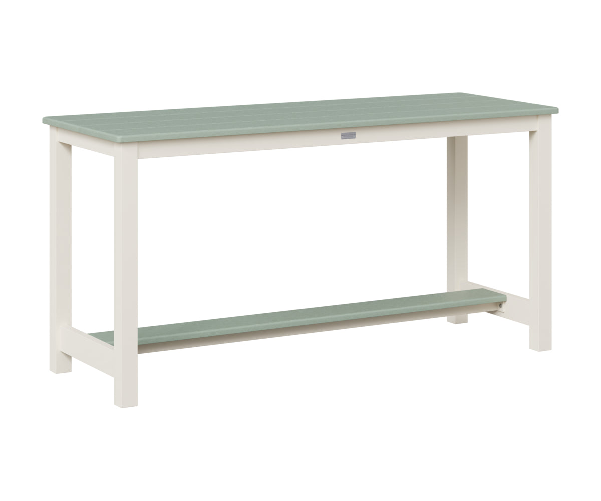 Balcony Table Aluminum Base Dining Height
