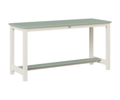 Balcony Table Aluminum Base Dining Height