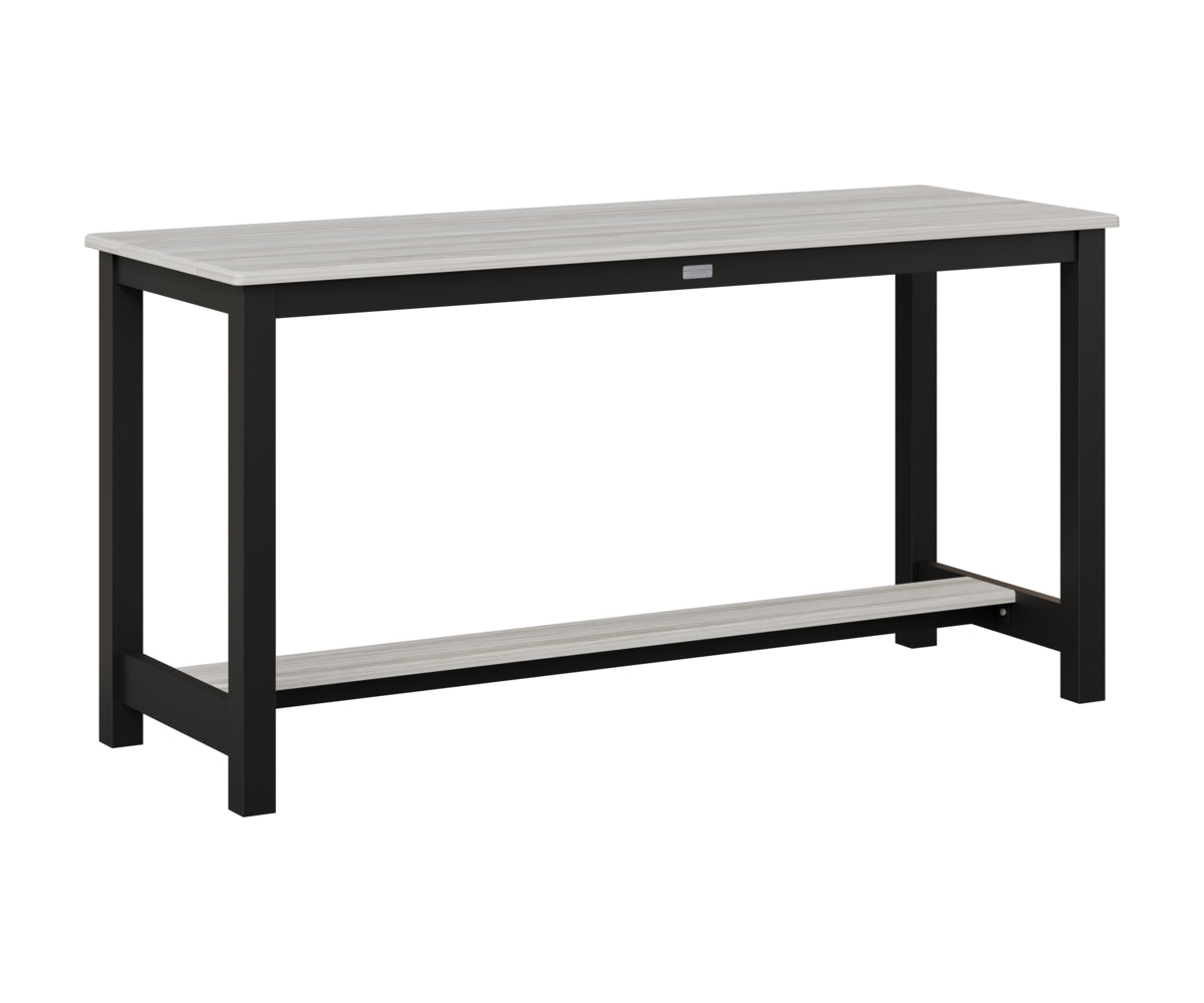 Balcony Table Aluminum Base Dining Height