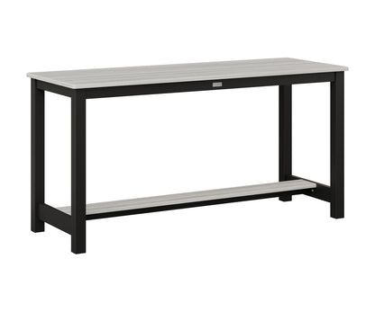 Balcony Table Aluminum Base Dining Height