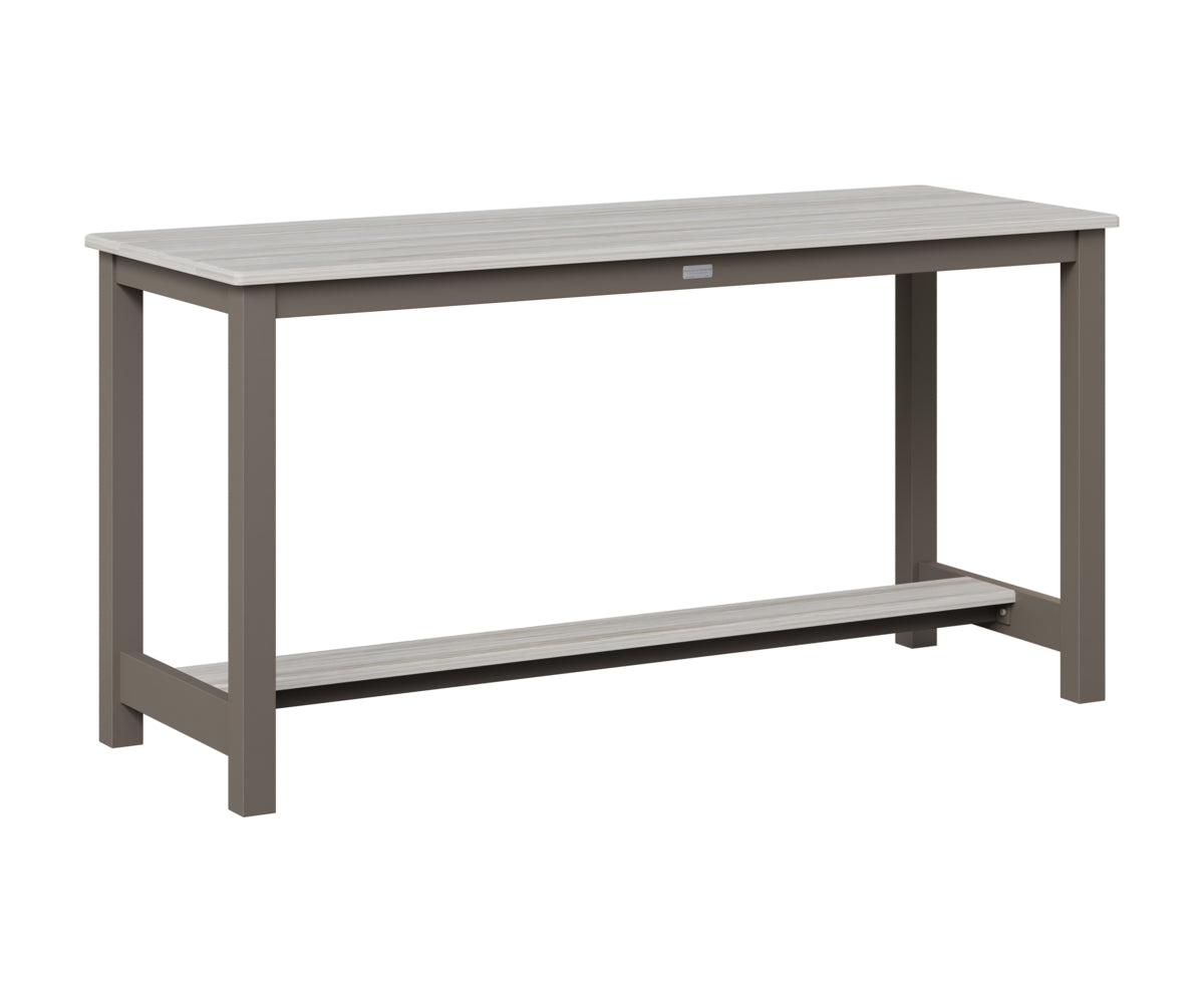 Balcony Table Aluminum Base Dining Height