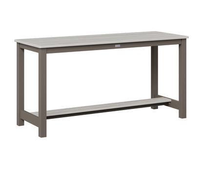 Balcony Table Aluminum Base Dining Height