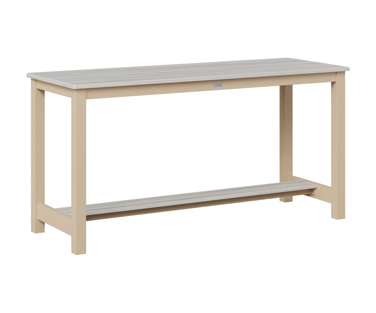 Balcony Table Aluminum Base Dining Height