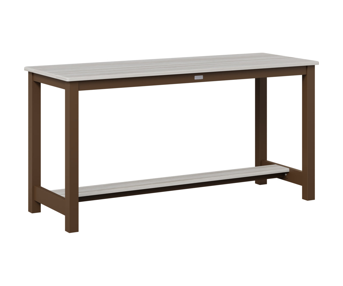 Balcony Table Aluminum Base Dining Height