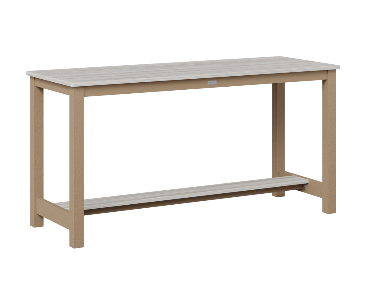 Balcony Table Aluminum Base Dining Height