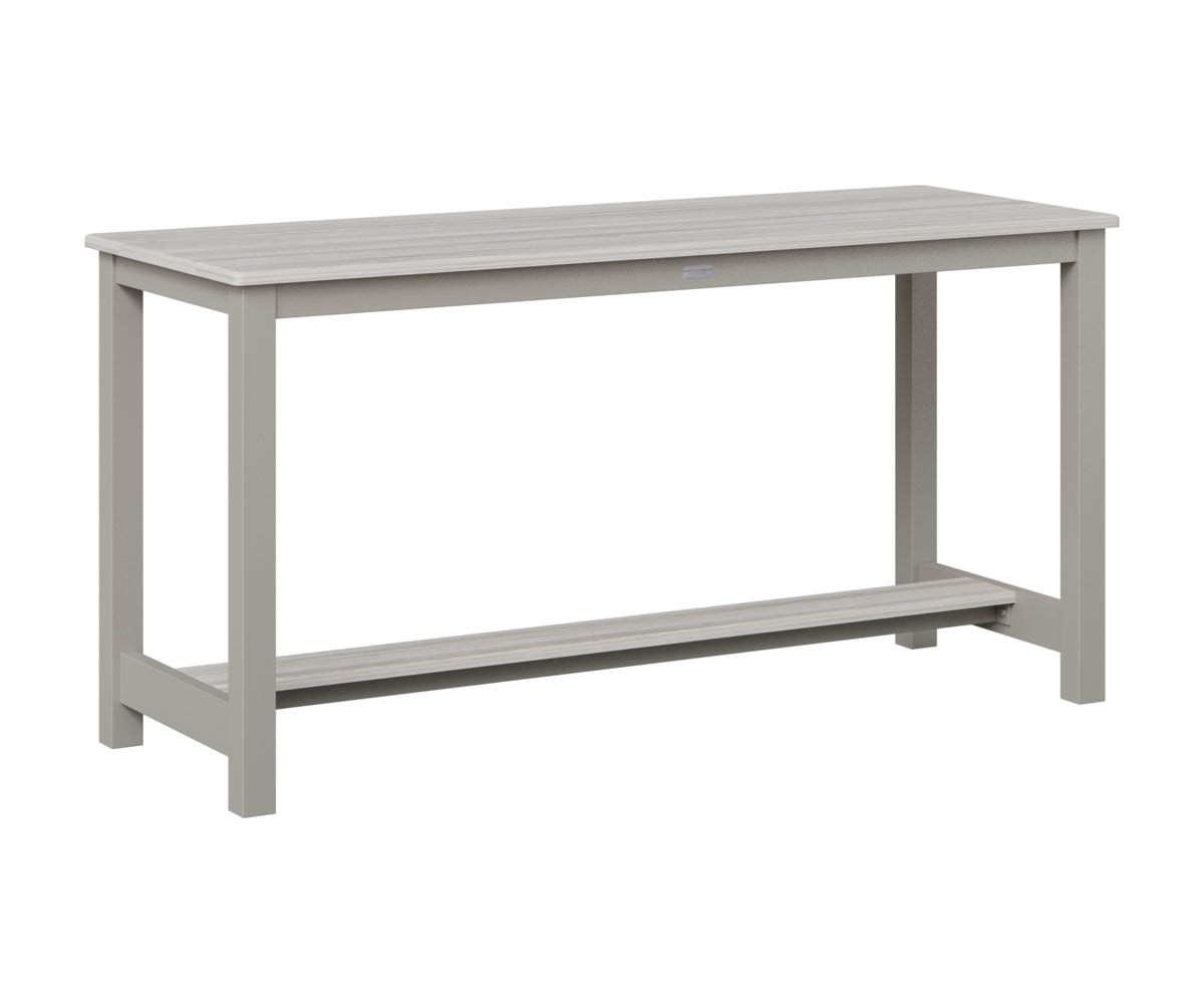 Balcony Table Aluminum Base Dining Height