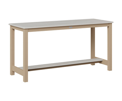 Balcony Table Aluminum Base Dining Height