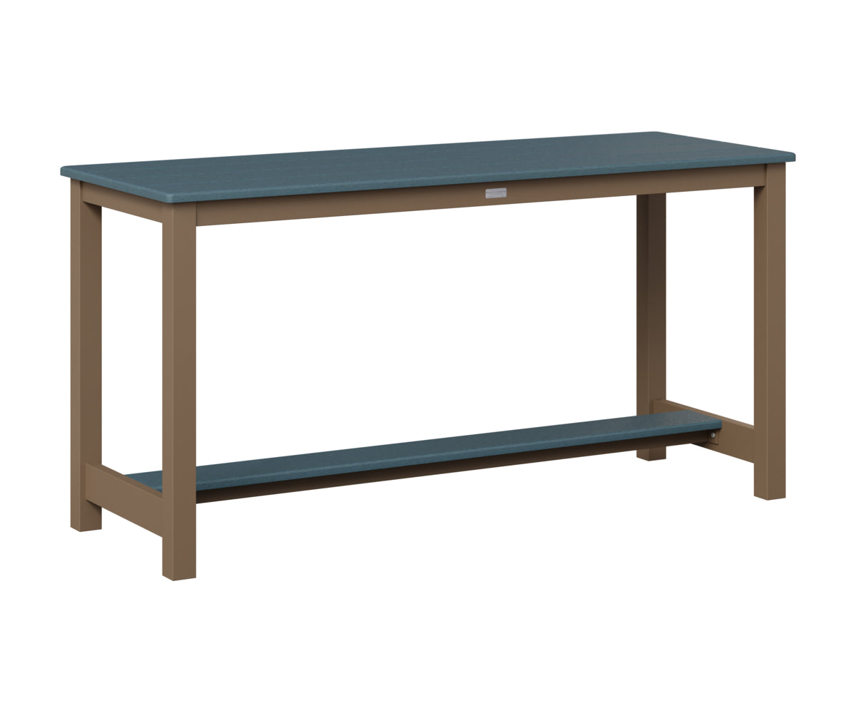 Balcony Table Aluminum Base Dining Height