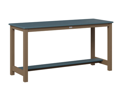 Balcony Table Aluminum Base Dining Height