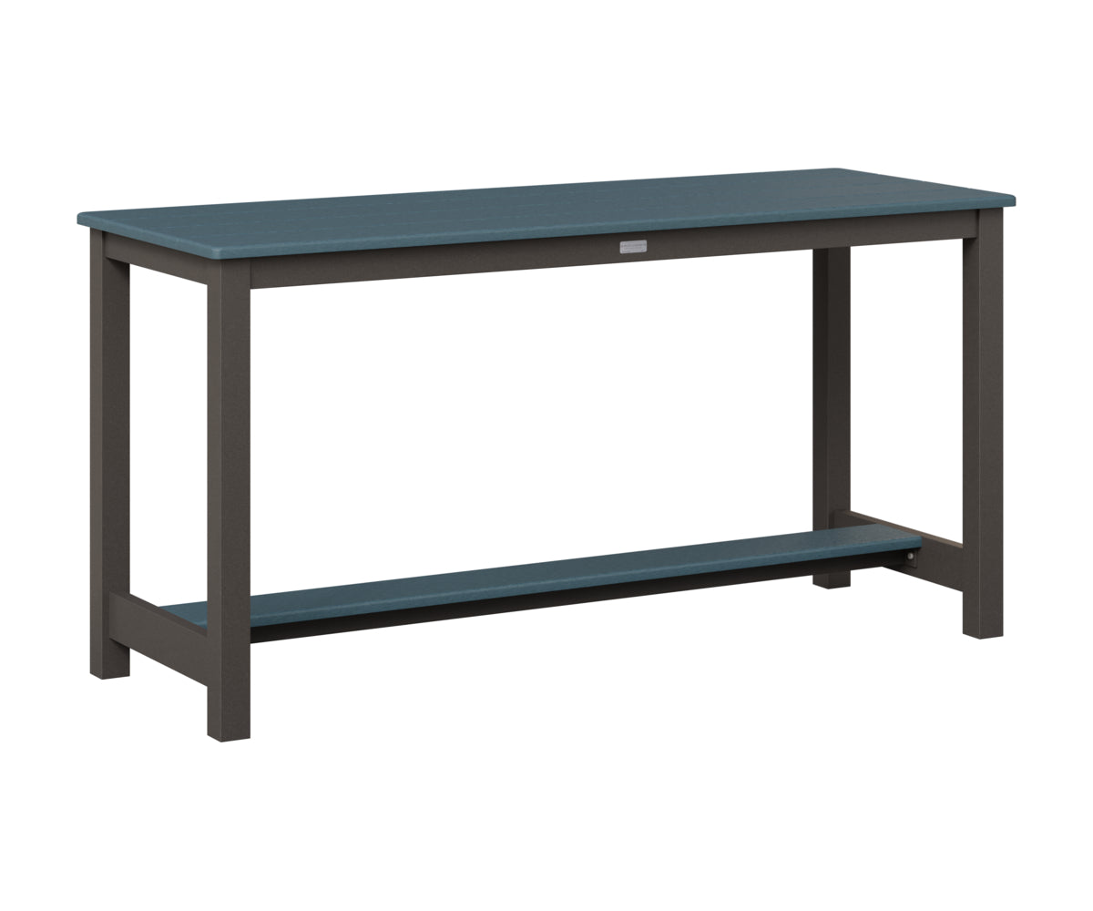 Balcony Table Aluminum Base Dining Height