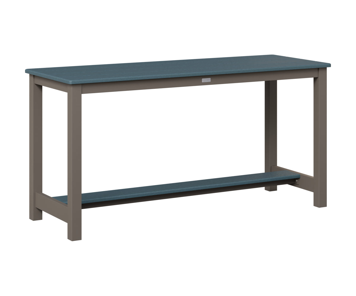 Balcony Table Aluminum Base Dining Height