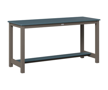 Balcony Table Aluminum Base Dining Height