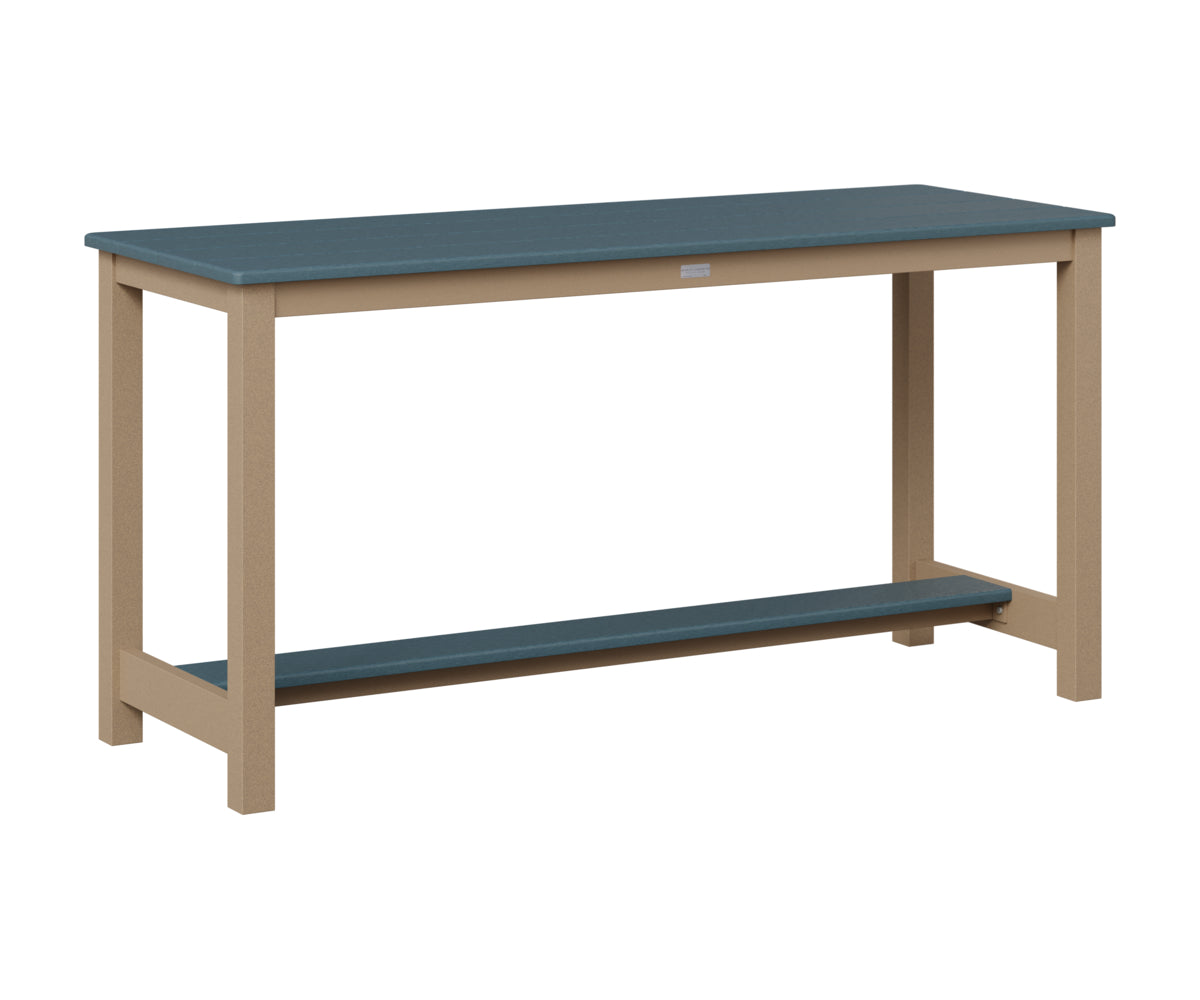 Balcony Table Aluminum Base Dining Height
