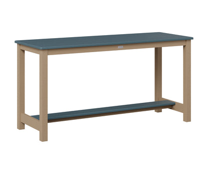 Balcony Table Aluminum Base Dining Height