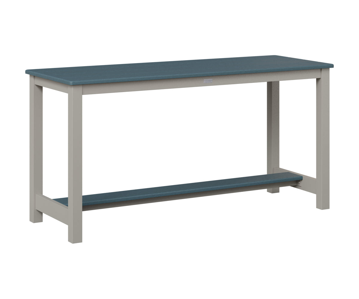 Balcony Table Aluminum Base Dining Height