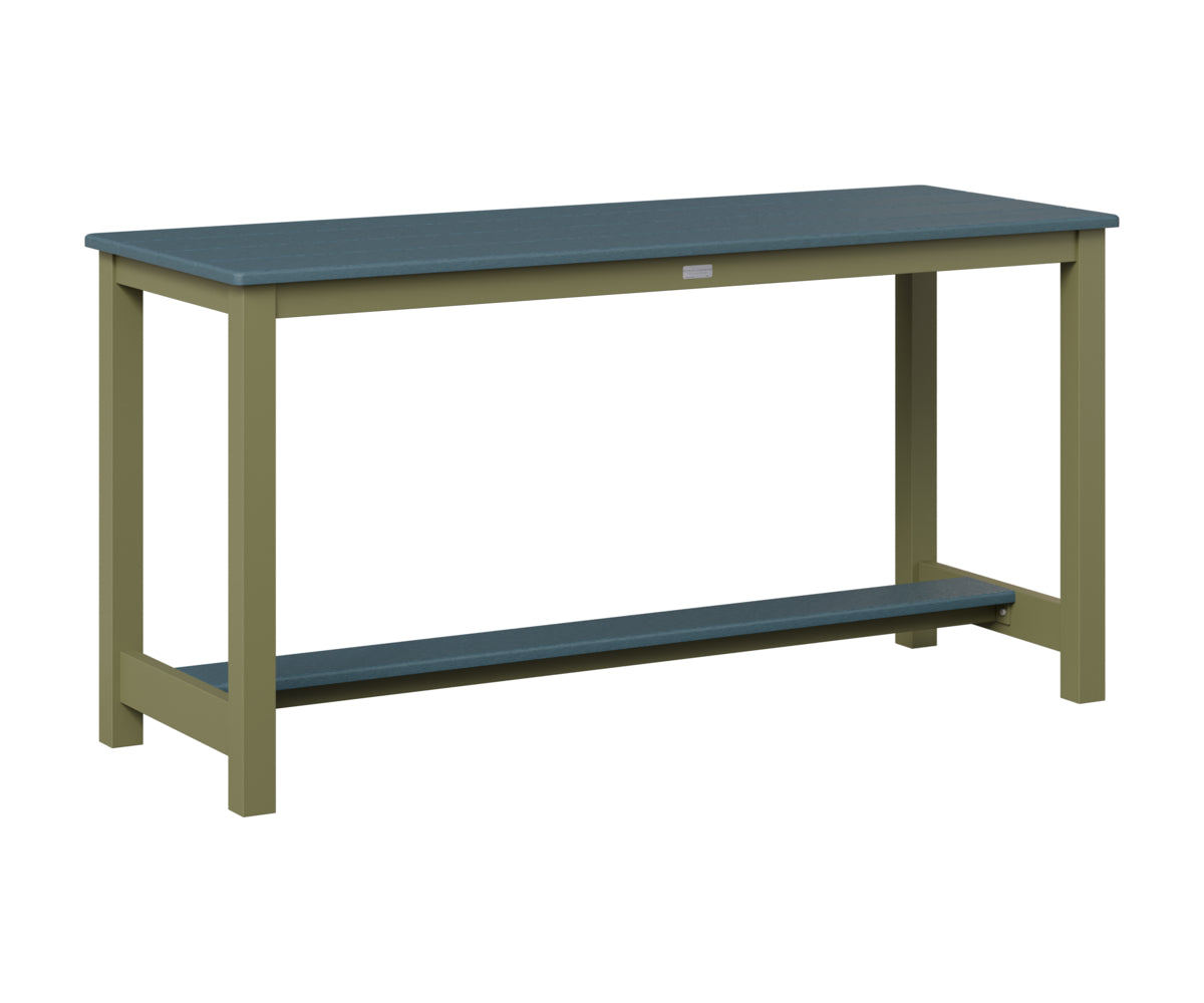 Balcony Table Aluminum Base Dining Height