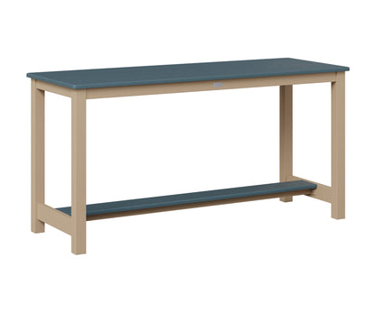 Balcony Table Aluminum Base Dining Height
