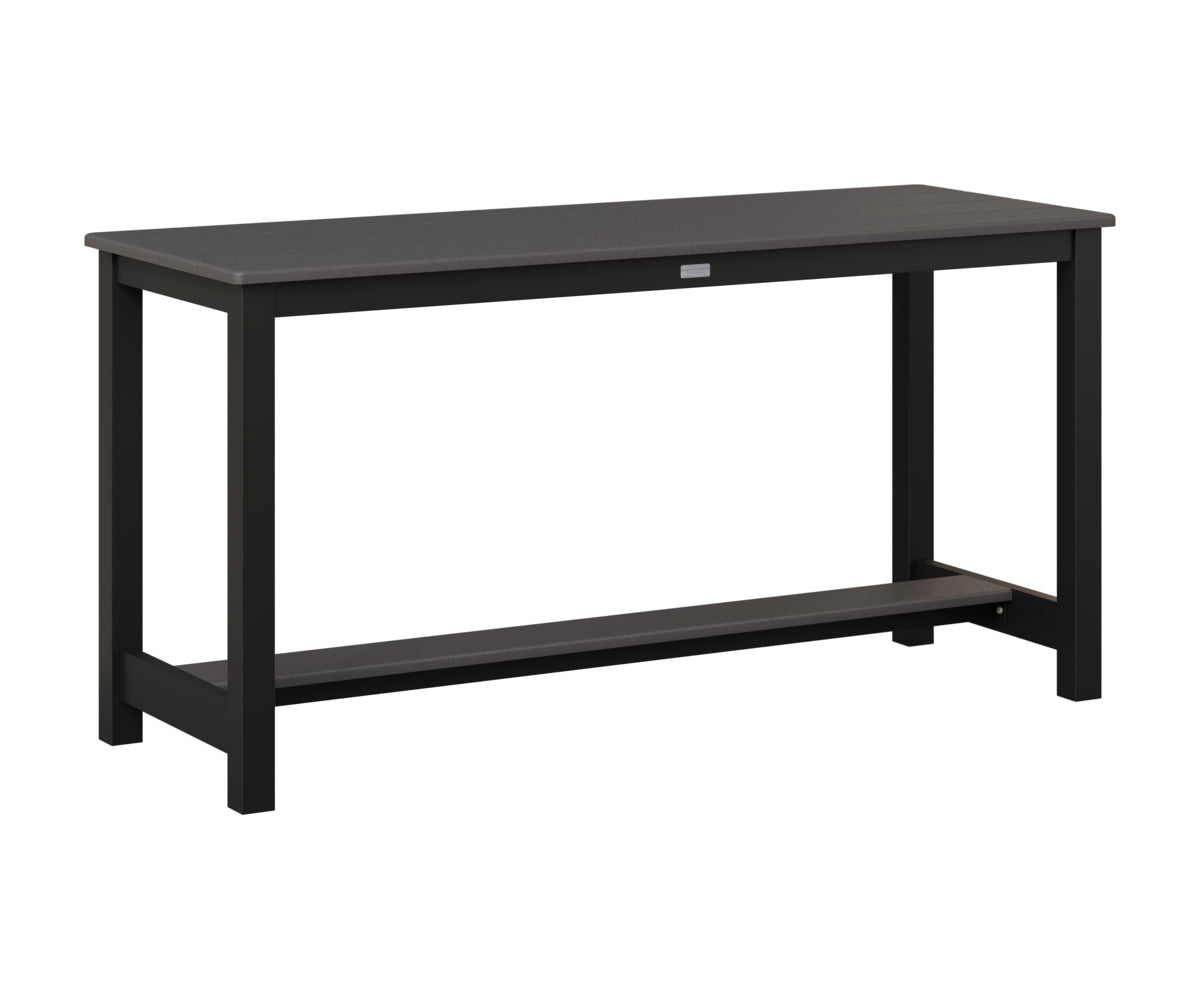 Balcony Table Aluminum Base Dining Height