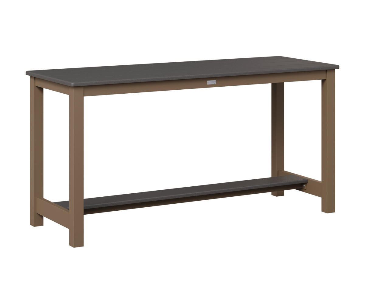 Balcony Table Aluminum Base Dining Height