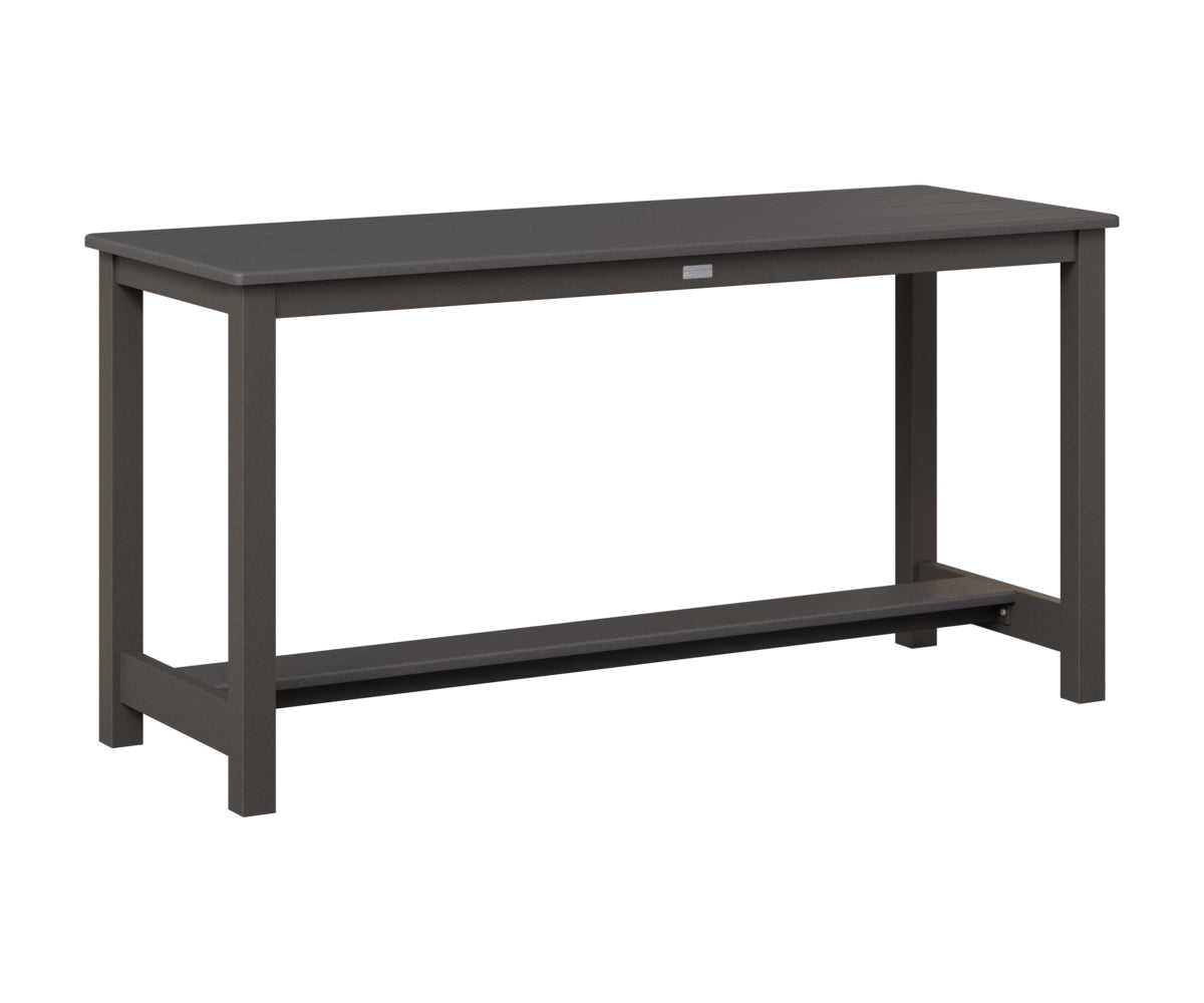 Balcony Table Aluminum Base Dining Height