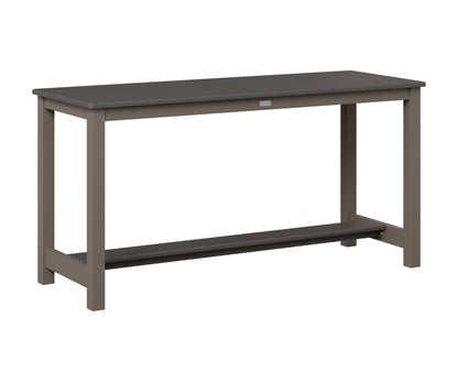 Balcony Table Aluminum Base Dining Height