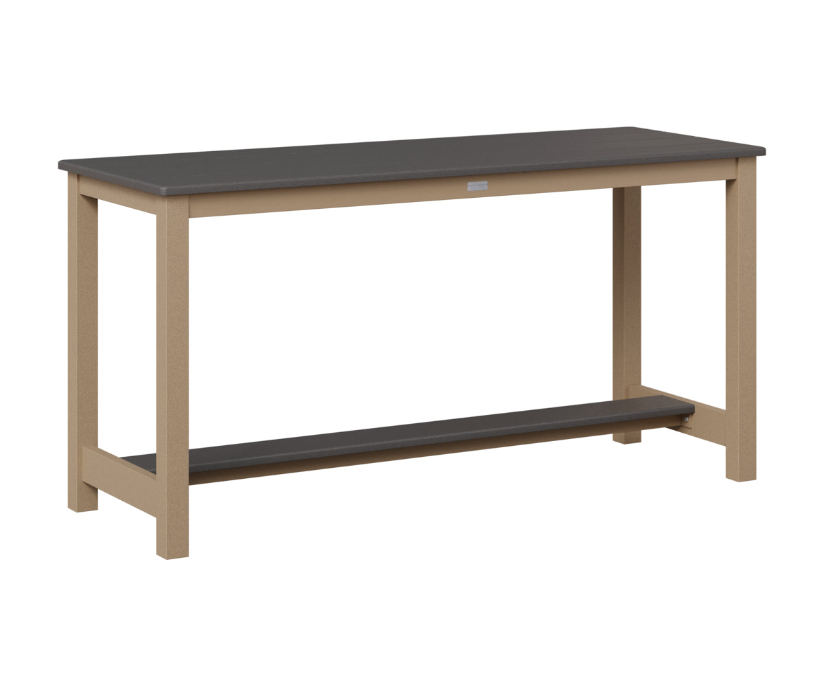 Balcony Table Aluminum Base Dining Height