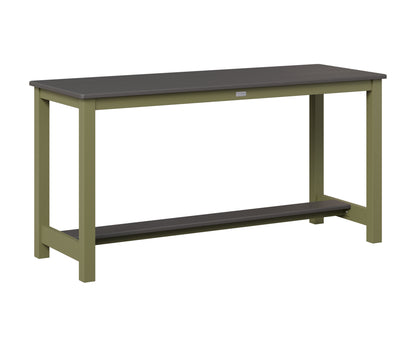 Balcony Table Aluminum Base Dining Height